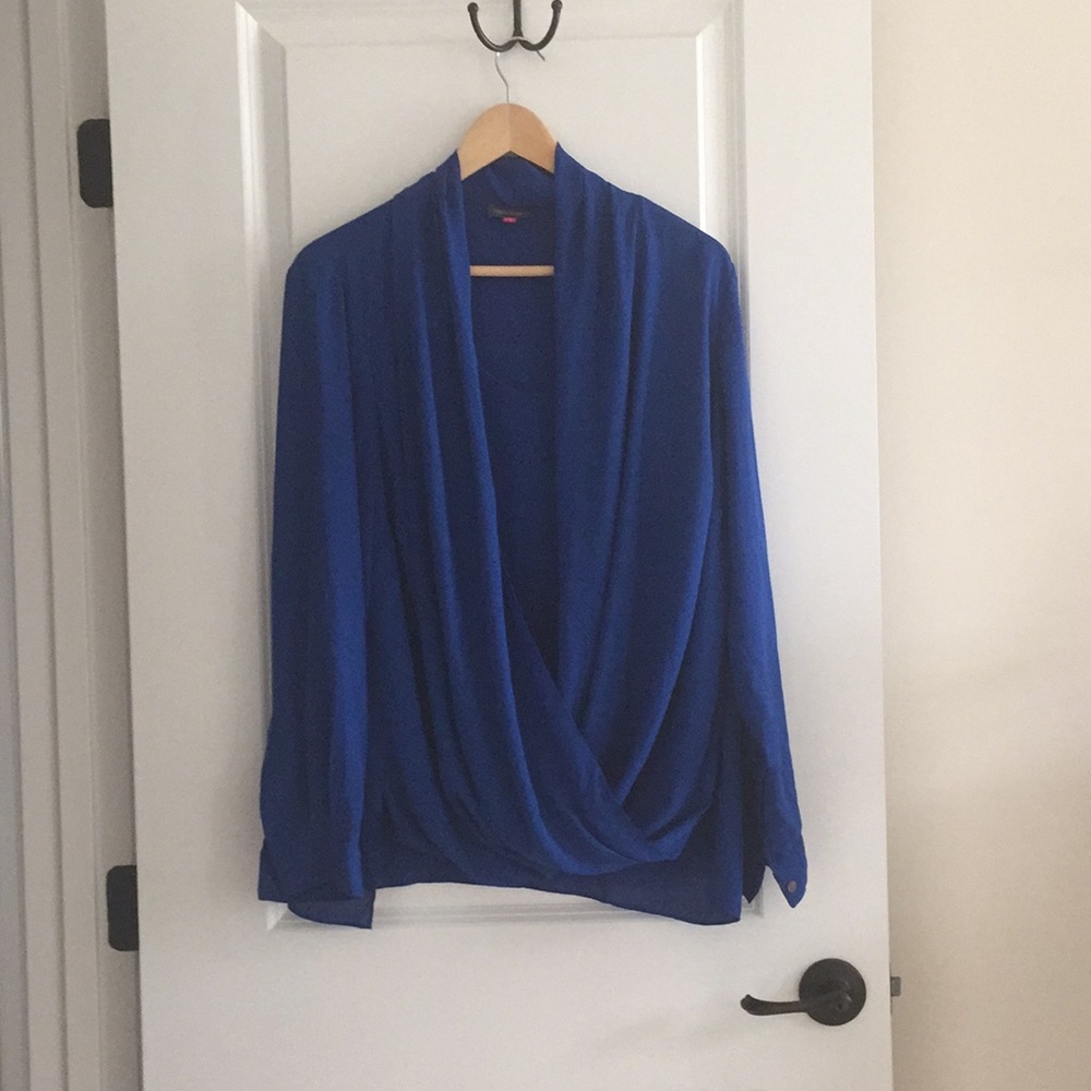 Vince Camuto Wrap Blouse